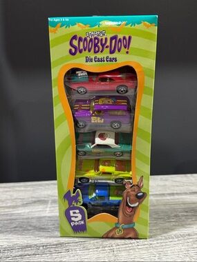 Racing Champions | Street Wheels: Scooby-Doo! Die Cast Vehicles (2001) - 5-Pack